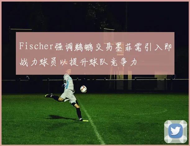Fischer强调鹈鹕交易墨菲需引入即战力球员以提升球队竞争力